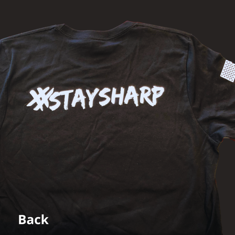 CastleGate CastleGate T-Shirt #StaySharp Black (L)