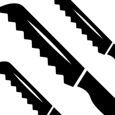 CastleGate Blade Sharpening: Serrated Edge $2.25/inch