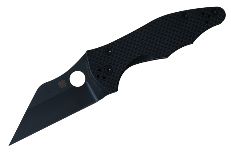 Spyderco Spyderco Yojimbo 2 Black G-10 Black Blade (C85GPBBK2)
