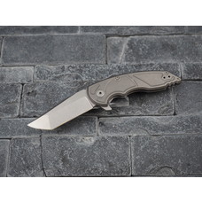 Jake Hoback Jake Hoback Knives A8 Slimline Blade with Titanium Handle (CPM20CV )