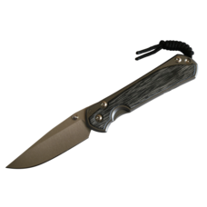 Chris Reeve Knives Chris Reeve Large Sebenza 31 Glass Blasted Black Micarta (L31-1652)