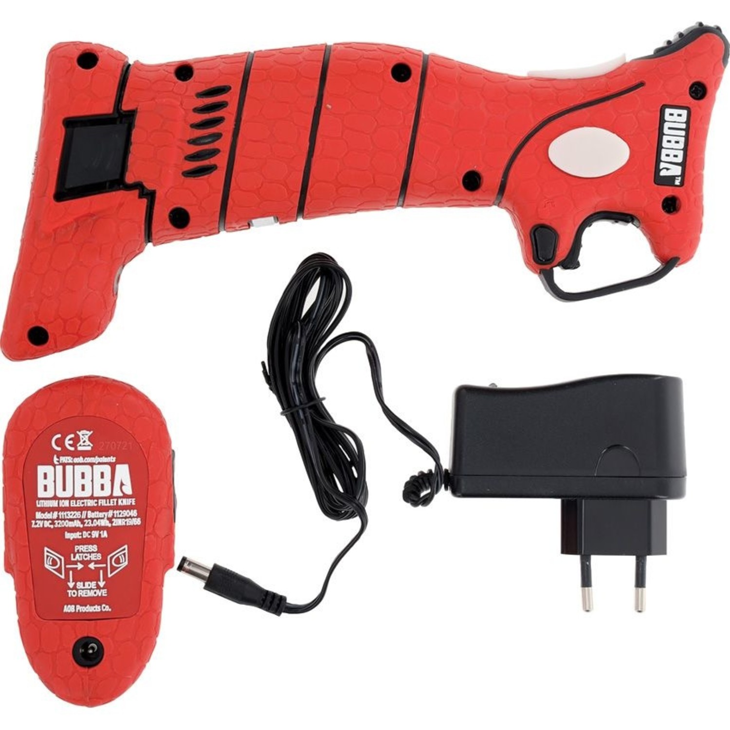 Bubba Blades 220V EFK Lithium Ion Fillet (BUB1113226) - CastleGate Knife &  Tool