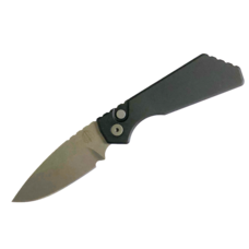 Pro-Tech Pro-Tech Strider PT+ Stonewash Magnacut Blade Black Handle (PT201)