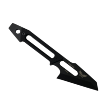 White River White River Delia Tactical Life Spike Black Textured G10 (DT-LSP)