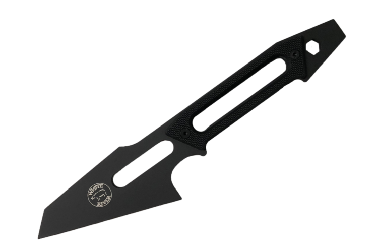 White River White River Delia Tactical Life Spike Black Textured G10 (DT-LSP)