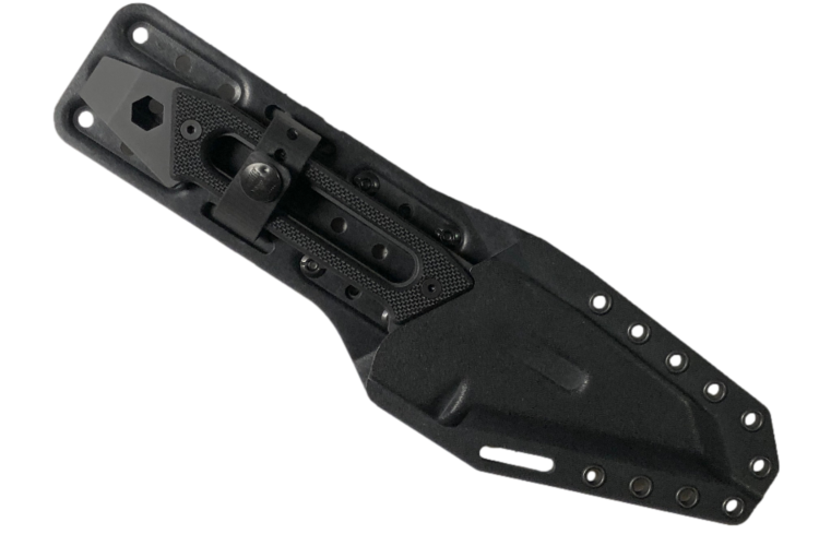 White River White River Delia Tactical Life Spike Black Textured G10 (DT-LSP)