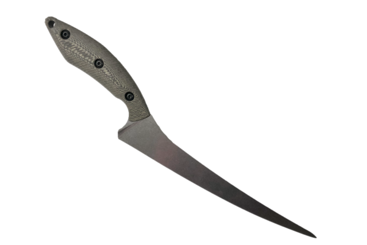 White River White River Step Up Fillet 8.5 inch, Maple & Black Richlite (WRSUF8-RMB)