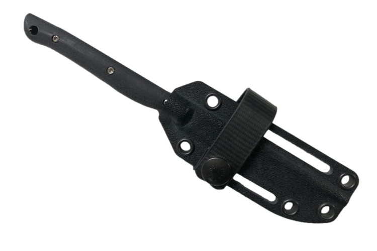 White River White River Exodus 3 Black Canvas Micarta (WREX3-MBL)