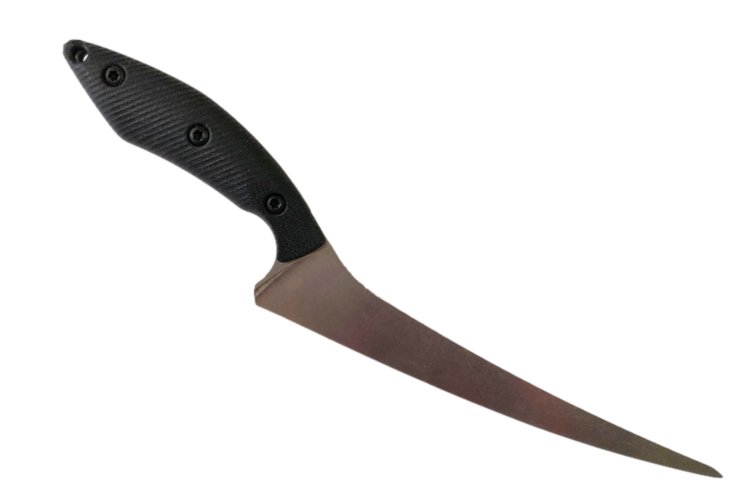 White River White River Step Up Fillet 8.5 inch, Black G10 (WRSUF8-GBL)