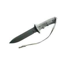 Chris Reeve Knives Chris Reeve Green Beret 7" Spear Point Non-Serrated Black (GB7-1000)