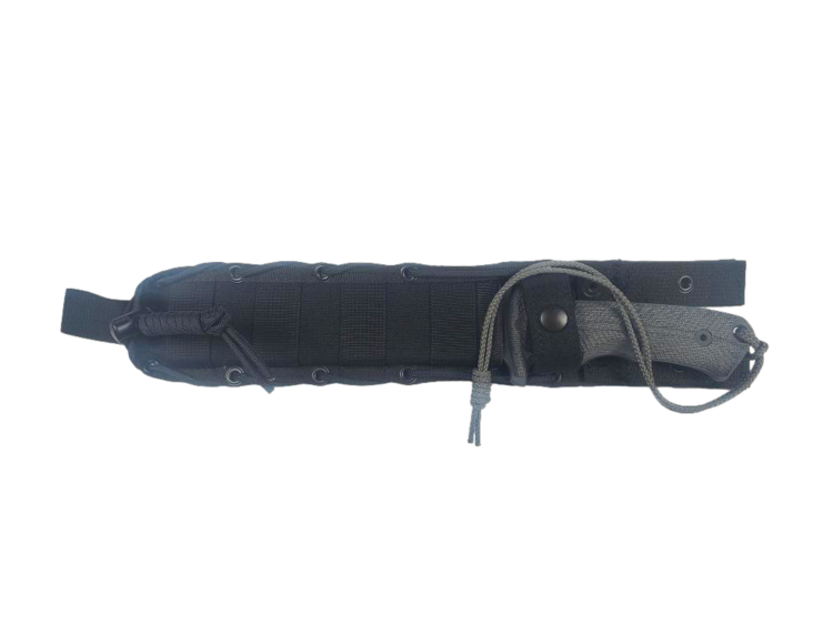 Chris Reeve Knives Chris Reeve Green Beret 7" Spear Point Serrated Black (GB7-1001)