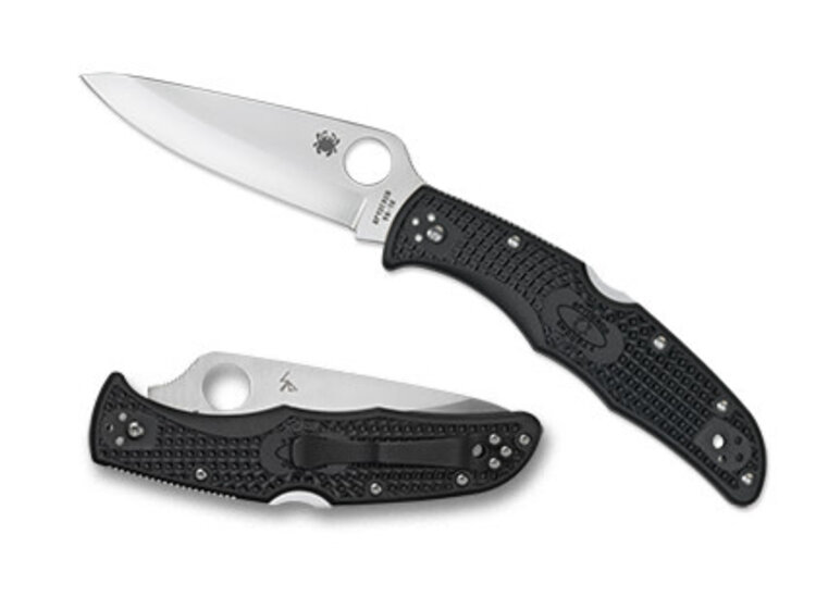 Spyderco Spyderco Endura 4 Black Lightweight Spyder Edge (C10SBK)