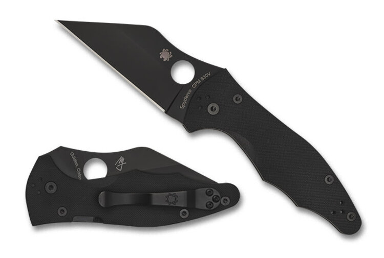 Spyderco Spyderco Yojimbo 2 Black G-10 Black Blade (C85GPBBK2)