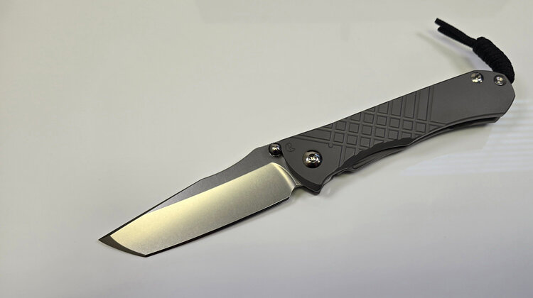 Chris Reeve Knives Chris Reeve Umnumzaan Plain Tanto Glass Blasted Handle (UMN-1014)
