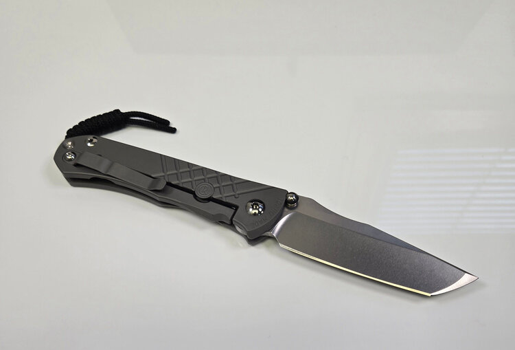 Chris Reeve Knives Chris Reeve Umnumzaan Plain Tanto Glass Blasted Handle (UMN-1014)