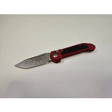 Microtech Microtech LUDT Gen Ⅲ Stonewash Tanto Blade Red Handle W/ Traction Tape Inserts (1136-10RD)