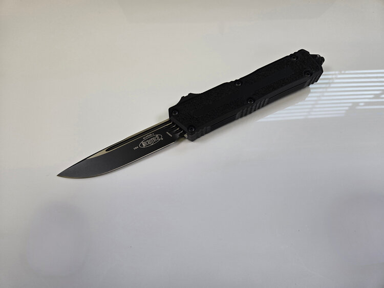 Microtech Microtech Scareb Ⅱ Gen Ⅲ Single Edge Black Standard (1278-1T)