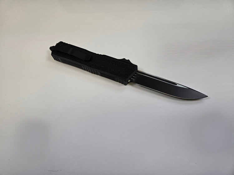 Microtech Microtech Scareb Ⅱ Gen Ⅲ Single Edge Black Standard (1278-1T)