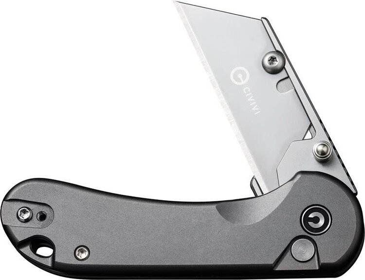 Civivi Civivi Elementum Utility Cr6 stainless replaceable blades Gray Alum. Handle (CIVC23039B4)