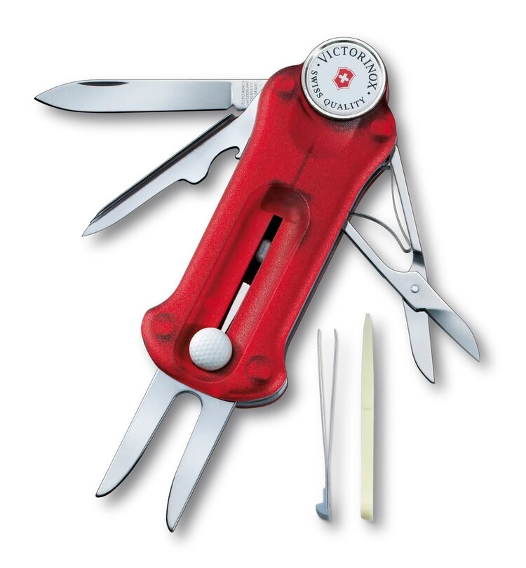 Swiss Army Knife Swiss Army Golf Tool Ruby (0.7052.T-X5)
