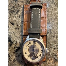 Richard Paige Richard Paige Watch 478 WRocket, Titanium 15 Jewel Elgin from 1904, antique Military style dial 2 tone