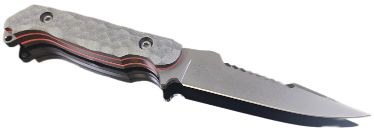 Toor Knives Toor Knives Darter Standard Drop Point Shadow Black