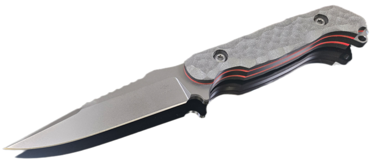 Toor Knives Toor Knives Darter Standard Drop Point Shadow Black