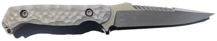 Toor Knives Toor Knives Darter Standard Drop Point Shadow Black