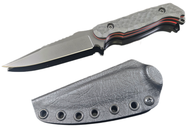 Toor Knives Toor Knives Darter Standard Drop Point Shadow Black