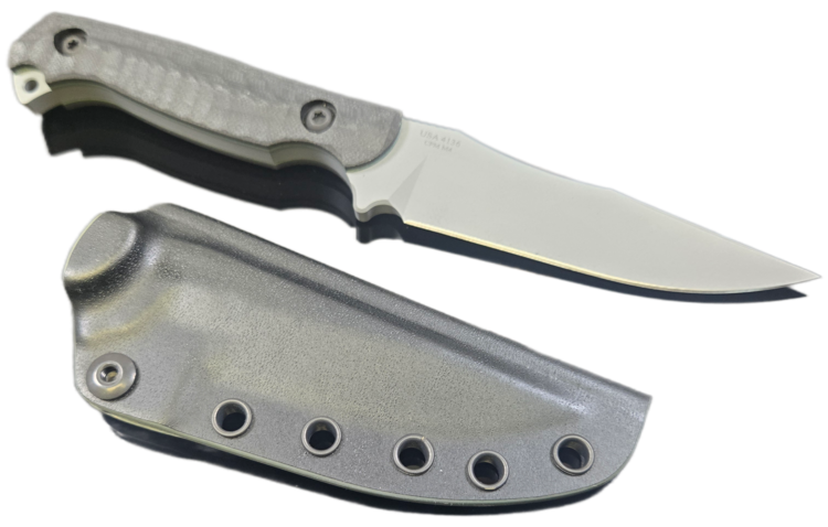 Toor Knives Toor Knives Krypteia Standard Drop Point Phantom Grey
