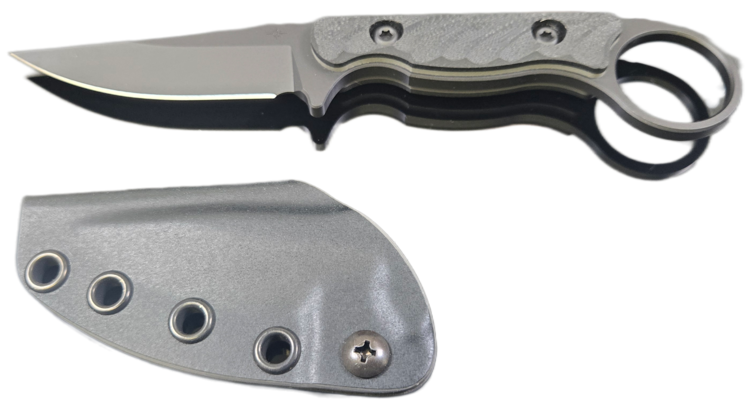 Toor Knives Toor Knives Jank Shank Standard Drop Point Socom Black