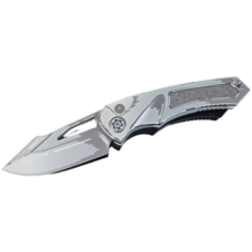 Heretic Heretic Knives Pariah Manual Cel Shade Stealth Gray W/Tritium Button