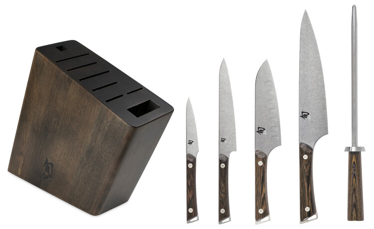 Shun Cutlery Shun Cutlery Kanso 6PC Block Set