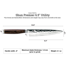 Shun Cutlery Shun Cutlery Premier Utility 6 ½"