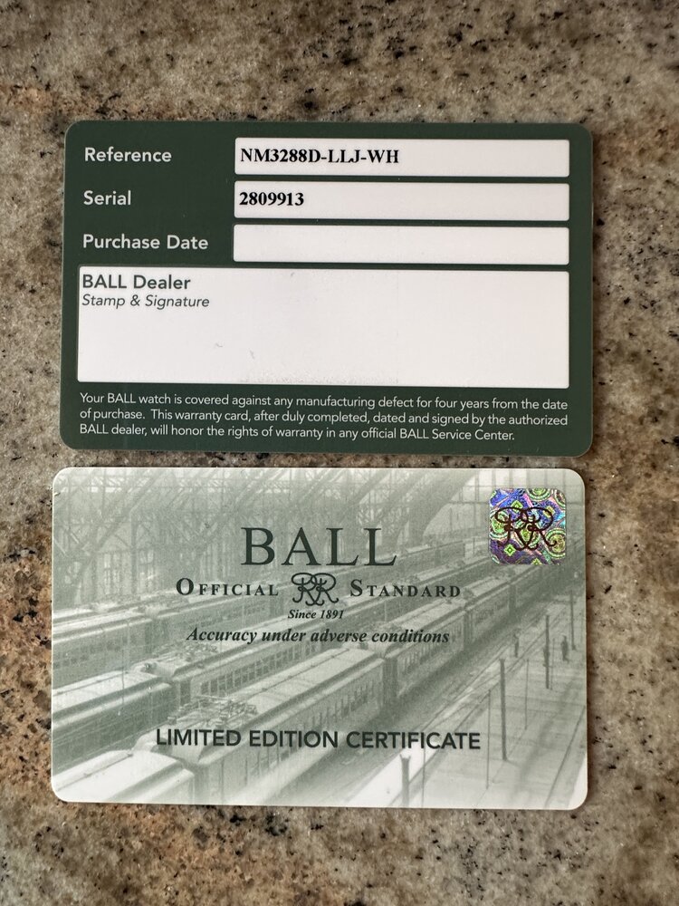 Ball Ball Trainmaster 135th Anniversary Watch249