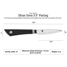 Shun Cutlery Shun Sora 3.5" Paring Knife