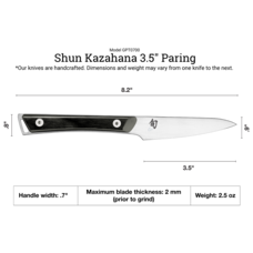 Shun Cutlery Shun Kazahana 3.5" Paring Knife
