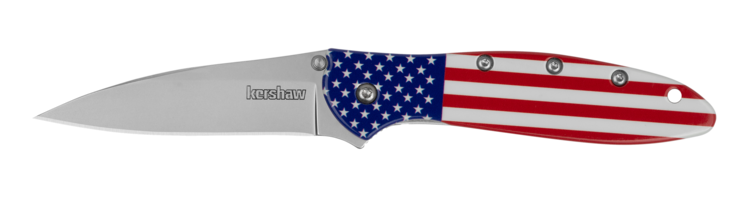 Kershaw Kershaw Leek U.S.A. Flag