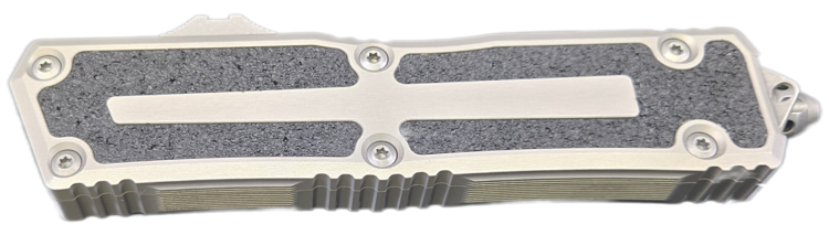 Microtech Microtech Scarab Ⅱ Gen Ⅲ Single Edge Apocalyptic Natural Clear Handle (1278-10APNC)