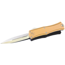 Microtech Microtech Hera Ⅱ Mini Standard Double Edge Stonewash Blade Tan Handles (1702M-10TA)