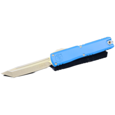 Microtech Ultratech Gen Ⅲ ZBP Apocalyptic Tanto Edge Blue Handle