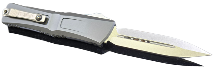 Microtech Microtech Combat Troodon Gen Ⅲ Double Edge Stonewash Black Handle (1142-10)