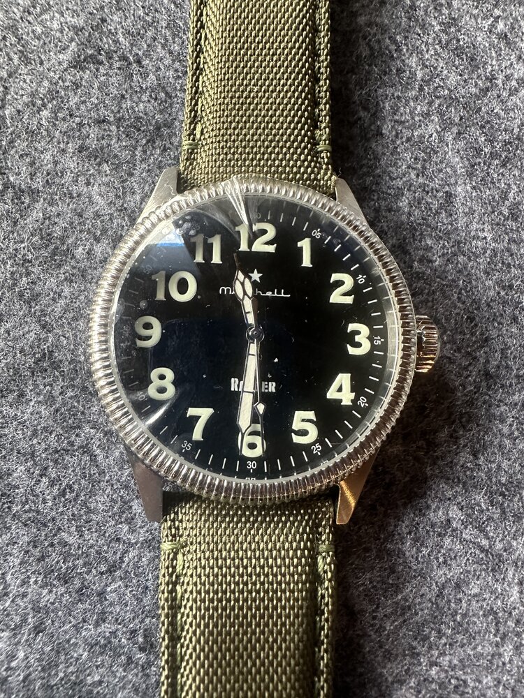 Mitchel Timepieces Raider Vintage pilot style watch