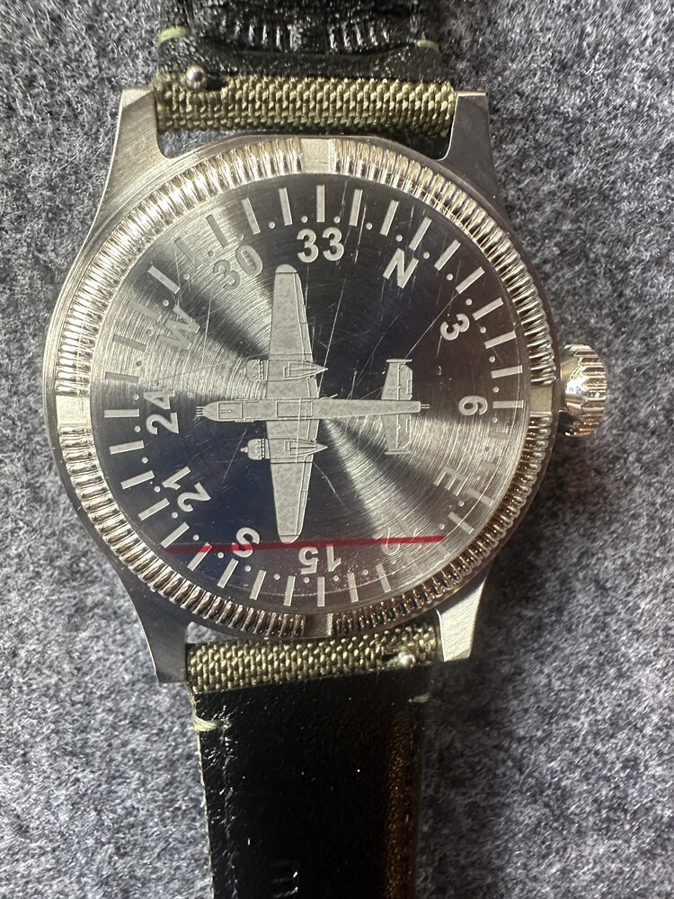 Mitchel Timepieces Raider Vintage pilot style watch