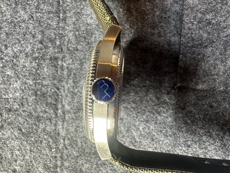 Mitchel Timepieces Raider Vintage pilot style watch , White dial