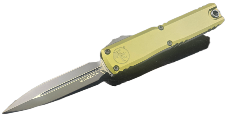 Microtech Ultratech Gen Ⅳ D/E Black Standard OD Green (11224-1OD)