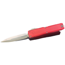 Microtech Ultratech Gen Ⅳ D/E Stonewash Standard Red (11224-10RD)