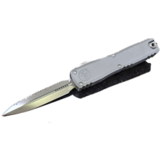 Microtech Ultratech Gen Ⅲ ZBP D/E DLC Full Serrated Shadow (1122-3DLCTSH)