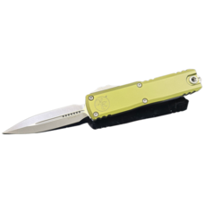 Microtech Microtech UTX-85 Gen Ⅳ Double Edge Apoc. OD Green Handle (12324-10APOD)