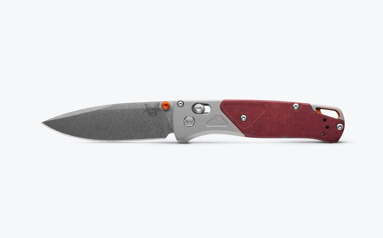 Benchmade Benchmade Bugout Gray/Redstone Aluminum & Richlite (535-09)